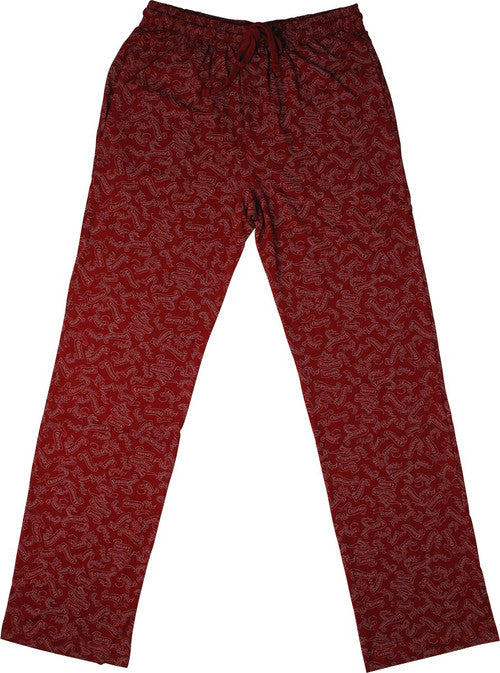 Harry Potter Spells Red Lounge Pants