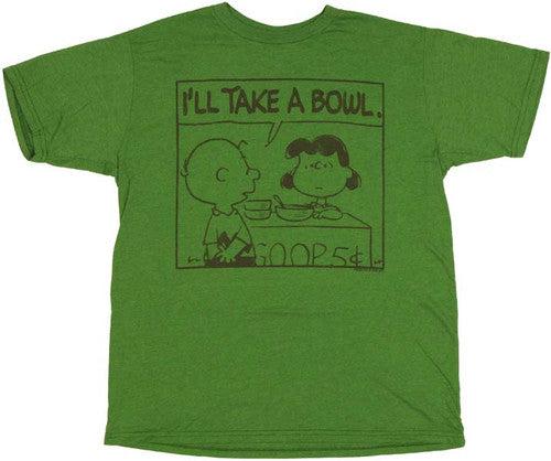 Peanuts Bowl T-Shirt Sheer