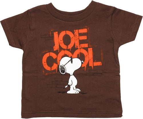 Peanuts Joe Cool Stencil Infant T-Shirt