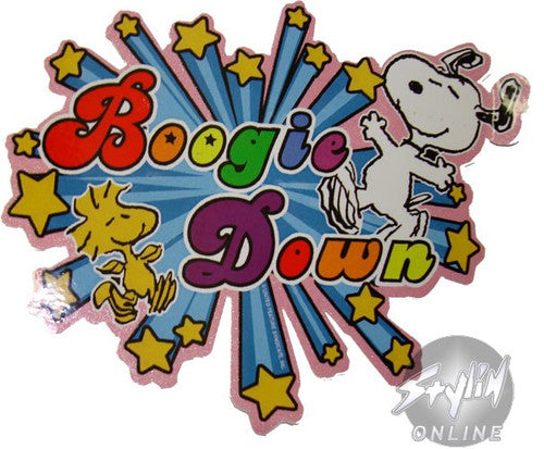 Peanuts Snoopy Boogie Sticker
