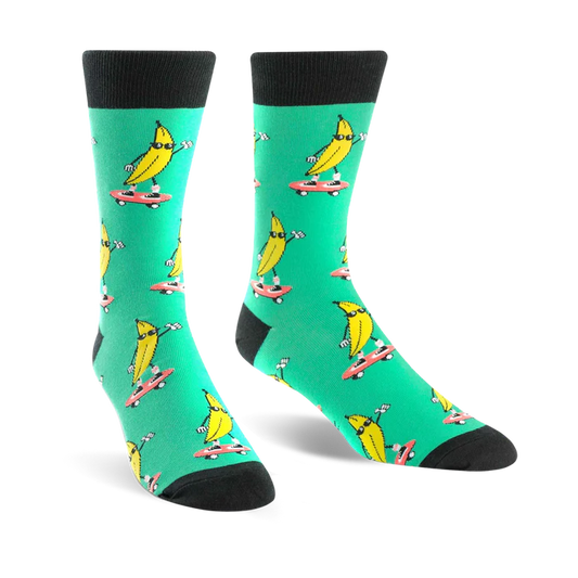 Peeling Out Crew Socks