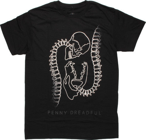 Penny Dreadful Skeleton Duo T-Shirt