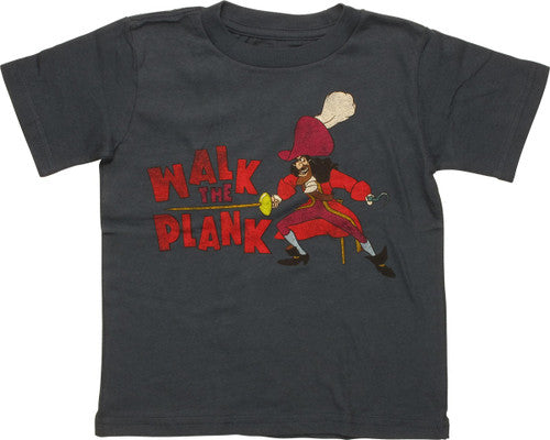 Peter Pan Walk the Plank Navy Blue Toddler T-Shirt