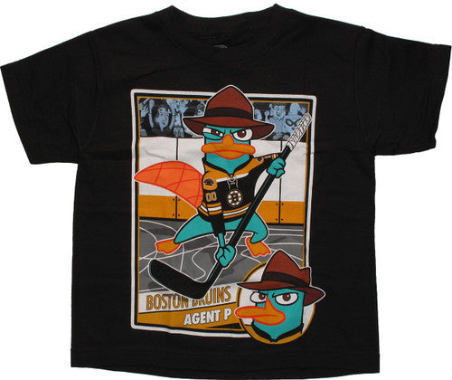 Phineas and Ferb Boston Bruins Juvenile T-Shirt