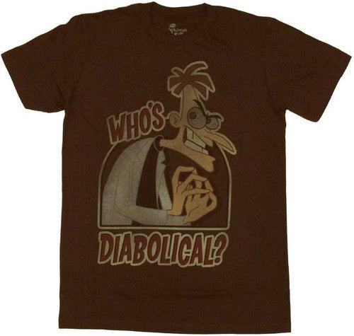 Phineas and Ferb Diabolical T-Shirt Sheer