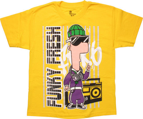 Phineas and Ferb Funky Fresh Youth T-Shirt