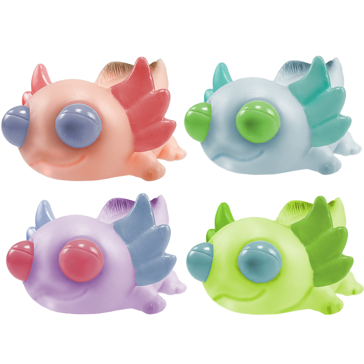 Ugly Cute Axolotl Pop-Eyes - Squishy - 1 Random