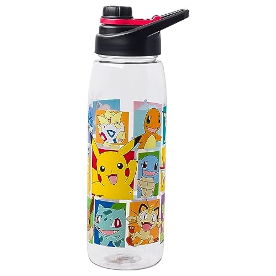Pokemon Grid Color Blocks 28ozWater Bottle