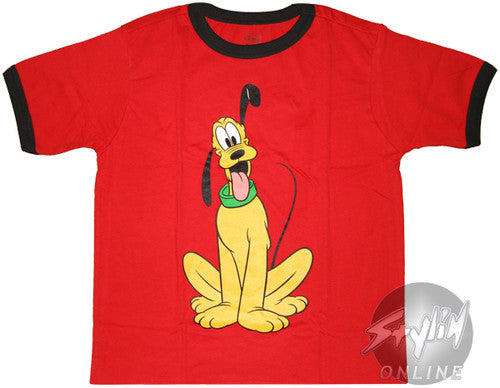Pluto Ringer Youth T-Shirt