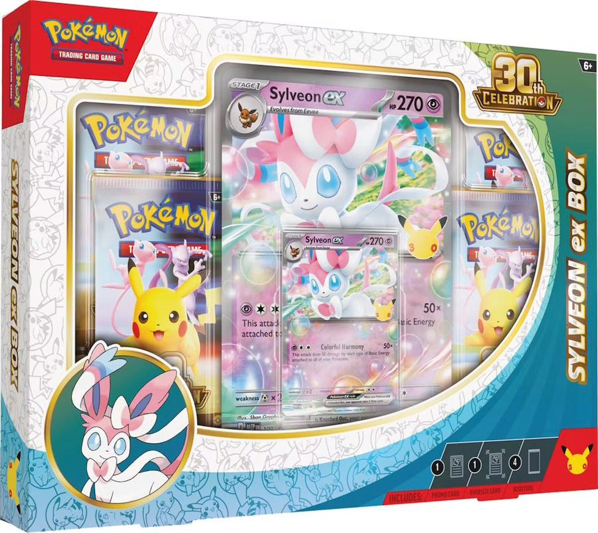 Pokémon Trading Card Game: 30th Celebration ex Box (styles vary)
