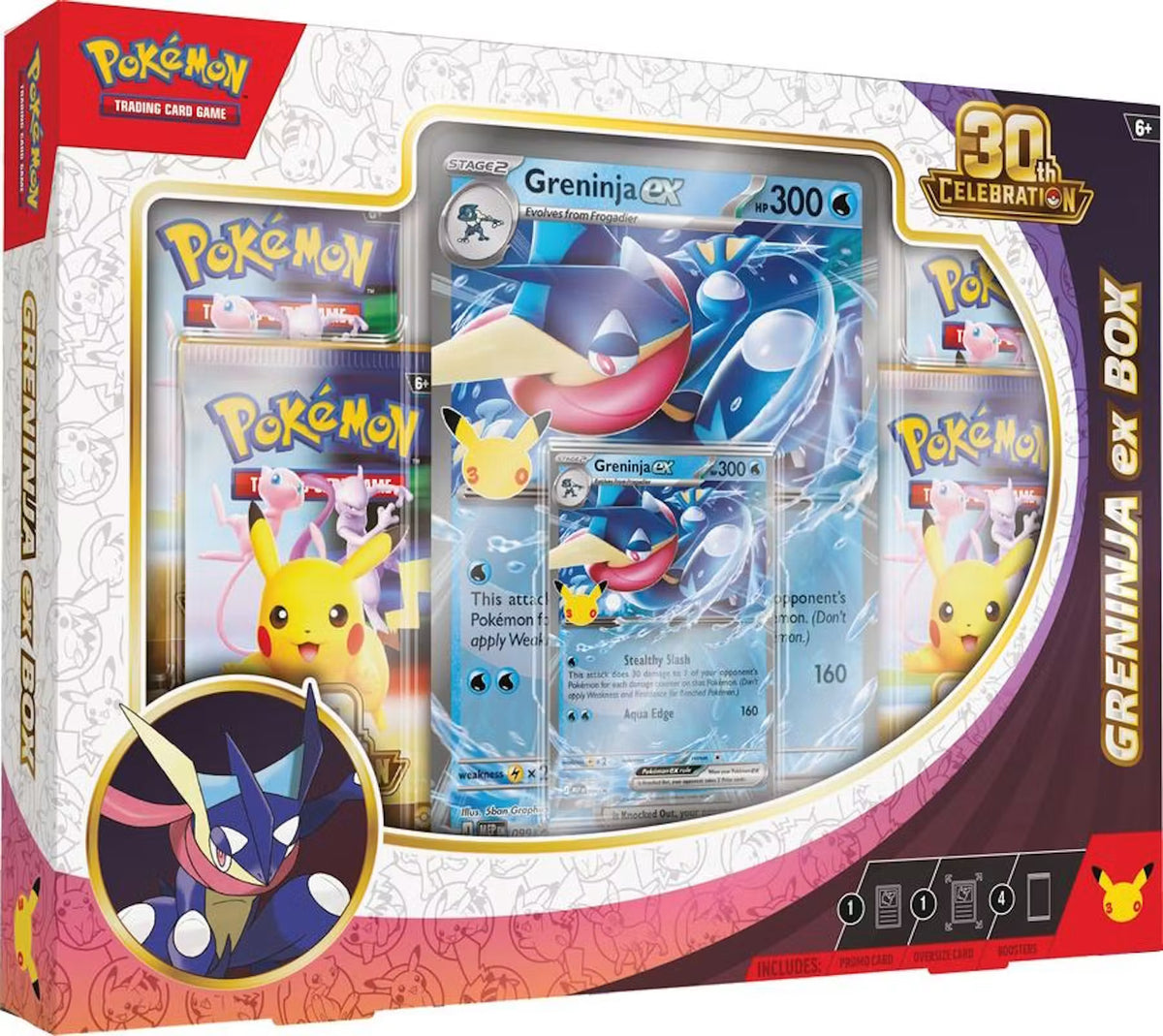 Pokémon Trading Card Game: 30th Celebration ex Box (styles vary)