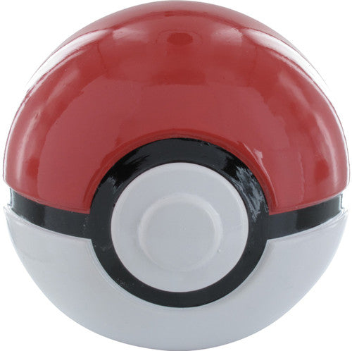 Pokemon Poke Ball Ceramic Molded Coin Bank in Red