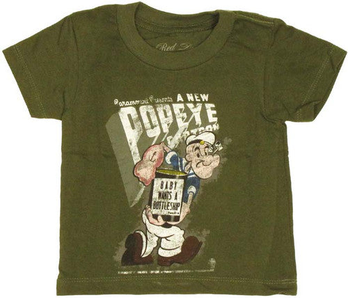 Popeye Bottleship Infant T-Shirt