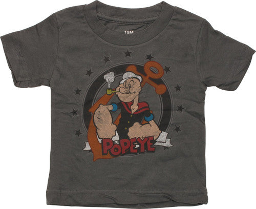 Popeye Pipe Stars Infant T-Shirt