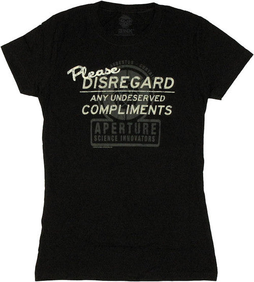 Portal Undeserved Compliments Baby T-Shirt