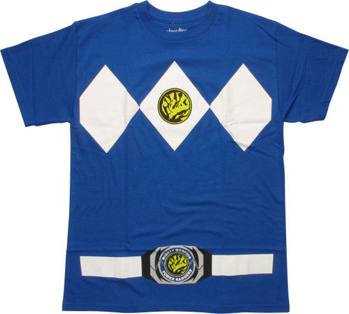 Power Rangers Blue Uniform T-Shirt