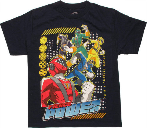 Power Rangers Fierce Power Youth T-Shirt