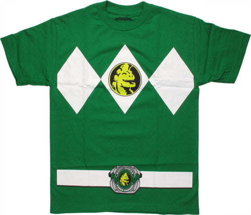 Power Rangers Green T-Shirt