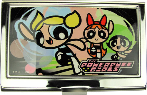 Powerpuff Girls Characters Dance Card Case in Green