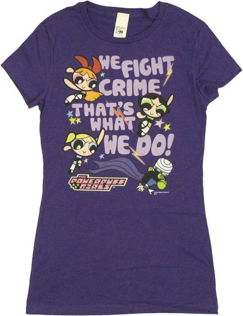 Powerpuff Girls We Fight Crime Baby T-Shirt