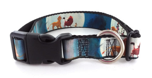 Lion King WDY027 Side Release Belt Buckle Pet Collar