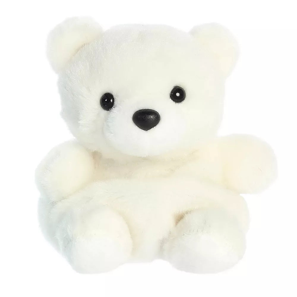 Palm Pals Puck the Polar Bear 5in Plush