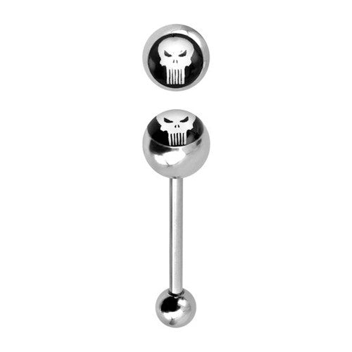 Punisher Barbell in White