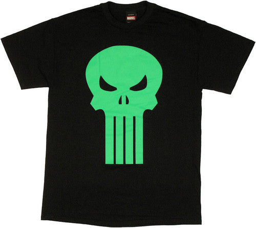 Punisher Green Skull T-Shirt
