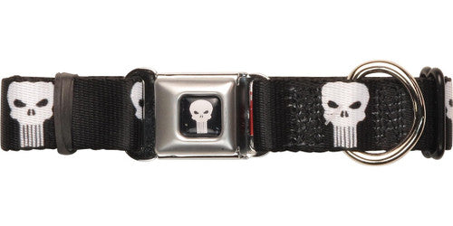 Punisher Skull Wrap Pet Collar