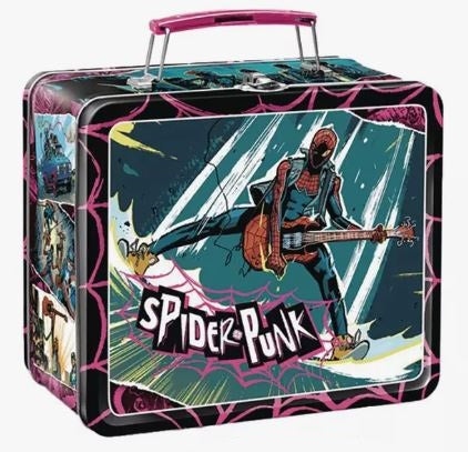 Tin Titans Marvel Spider Punk Lunch Box with Beverage Container - SDCC 2024 Exclusive