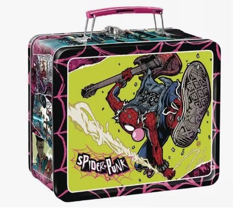 Tin Titans Marvel Spider Punk Lunch Box with Beverage Container - SDCC 2024 Exclusive