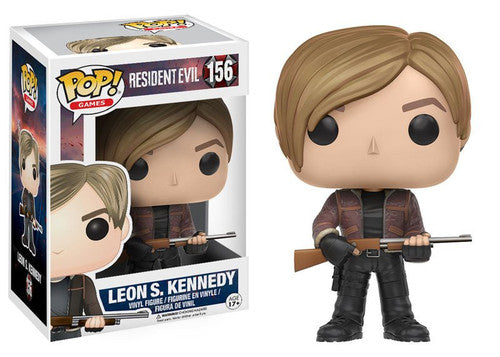 Resident Evil Leon Kennedy Vinyl Pop Figurine