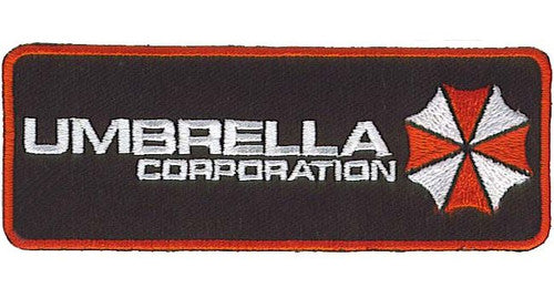 Resident Evil Umbrella Corporation Patch in Red