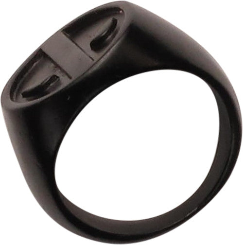 Deadpool Logo Black Ring