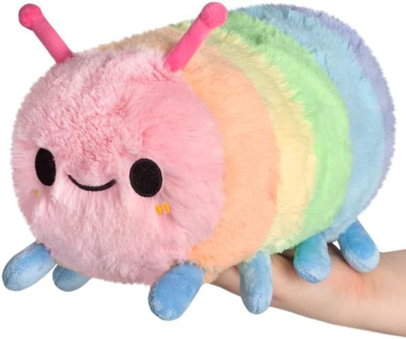 Squishable Mini Rainbow Caterpillar Plush