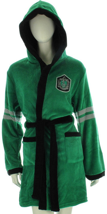 Harry Potter Slytherin Patch Fleece Juniors Robe
