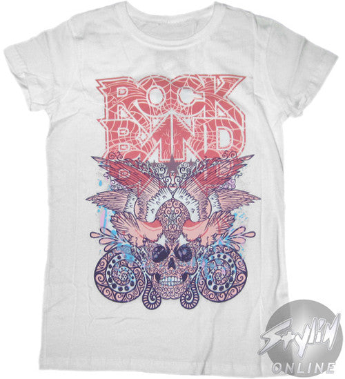 Rock Band Cracked Name Baby T-Shirt