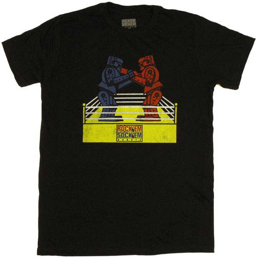 Rock Em Sock Em Robots Boxing T-Shirt Sheer