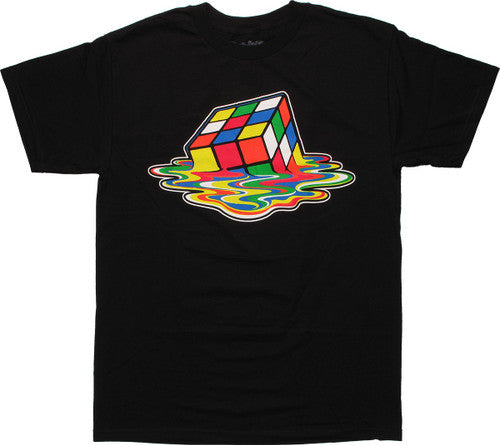 Rubiks Cube Melting T-Shirt