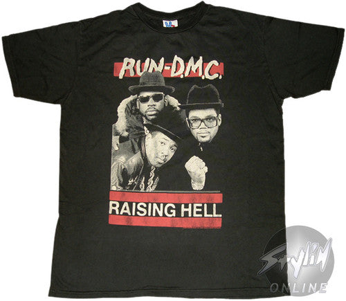 Run DMC Raising T-Shirt Sheer