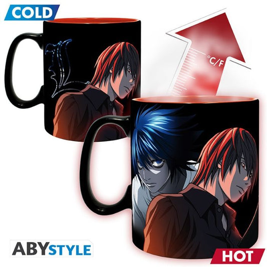 Death Note - Light & Ryuk Heat Change Ceramic Mug