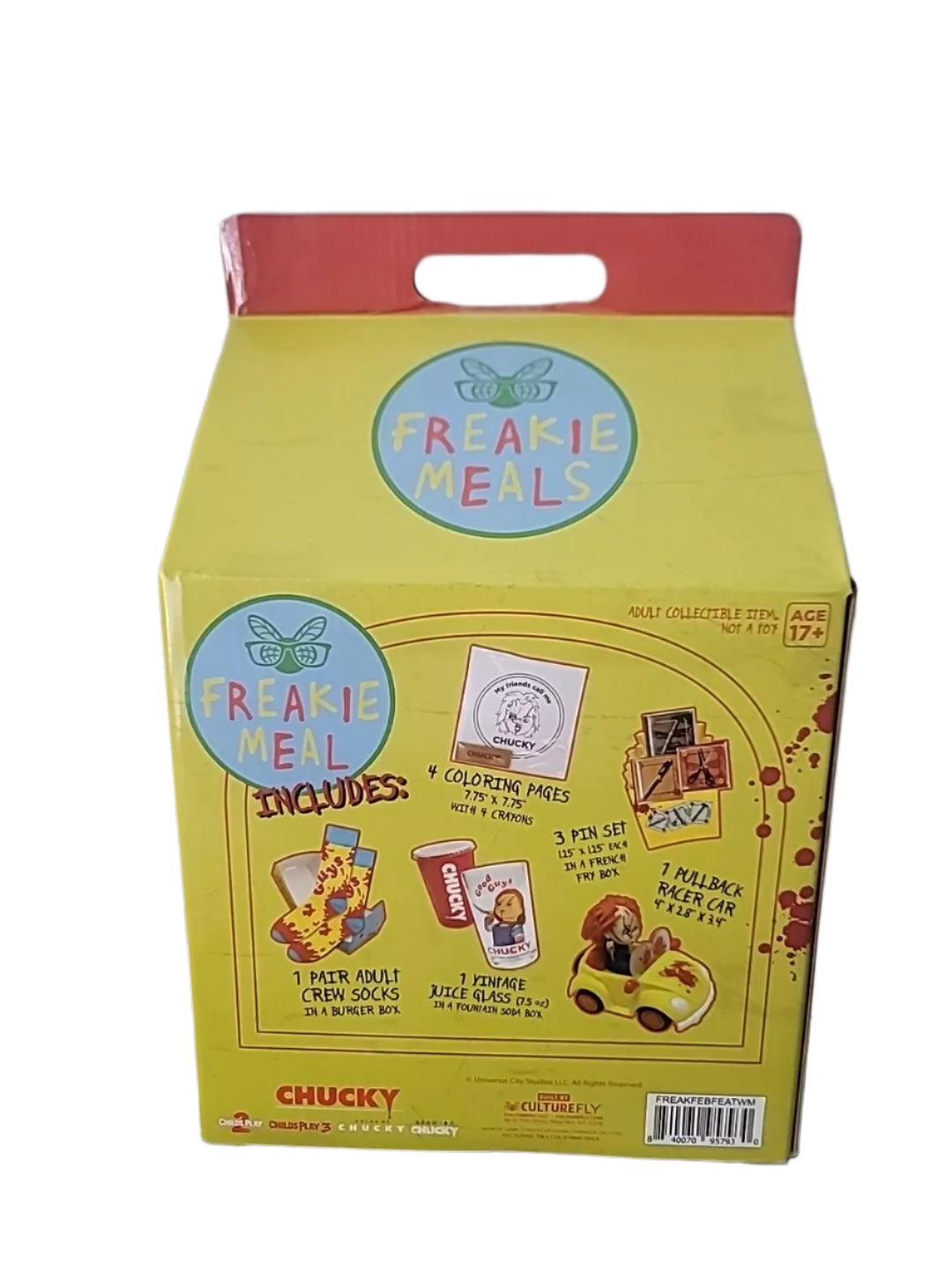 Chucky Freaky Meals Collecetibles Box