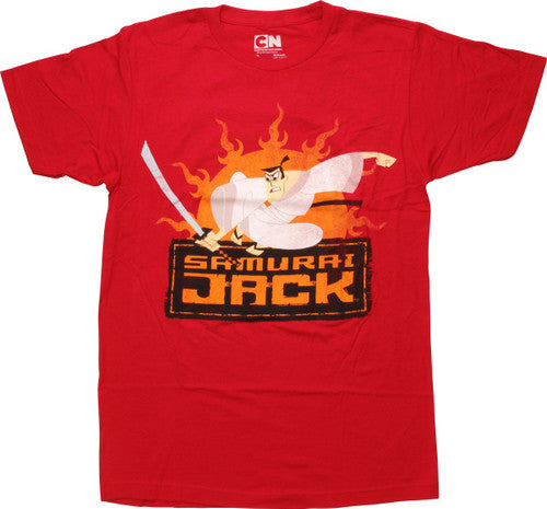 Samurai Jack Crouching Sun T-Shirt