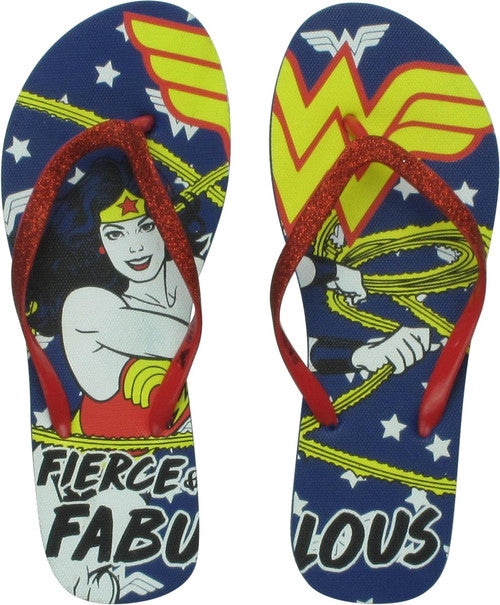 Wonder Woman Fierce and Fabulous Sandals