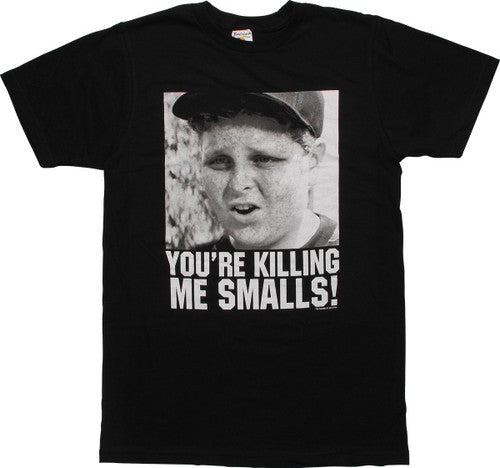 Sandlot You're Killing Me Smalls T-Shirt Sheer in Black