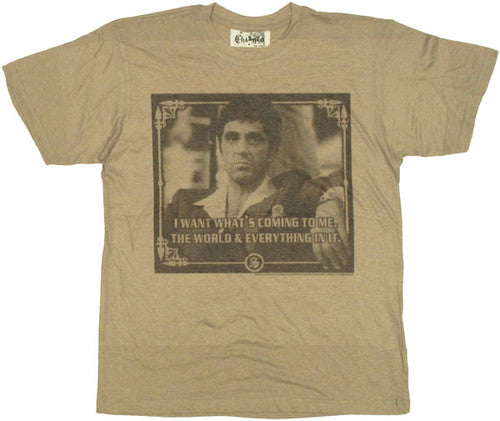 Scarface Want T-Shirt Sheer