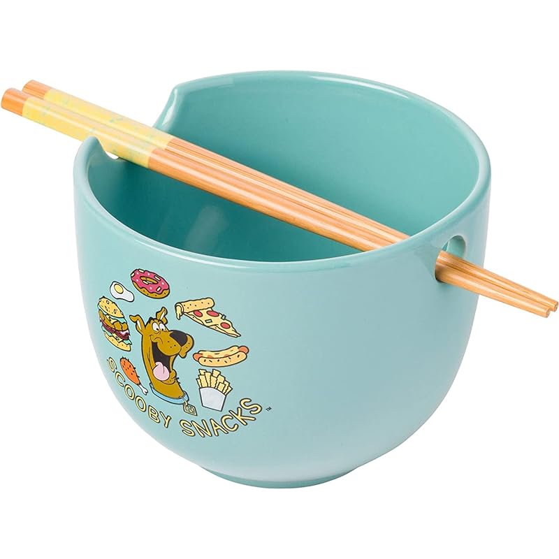 Scooby-Doo Scooby Snacks Ceramic Ramen Noodle Bowl