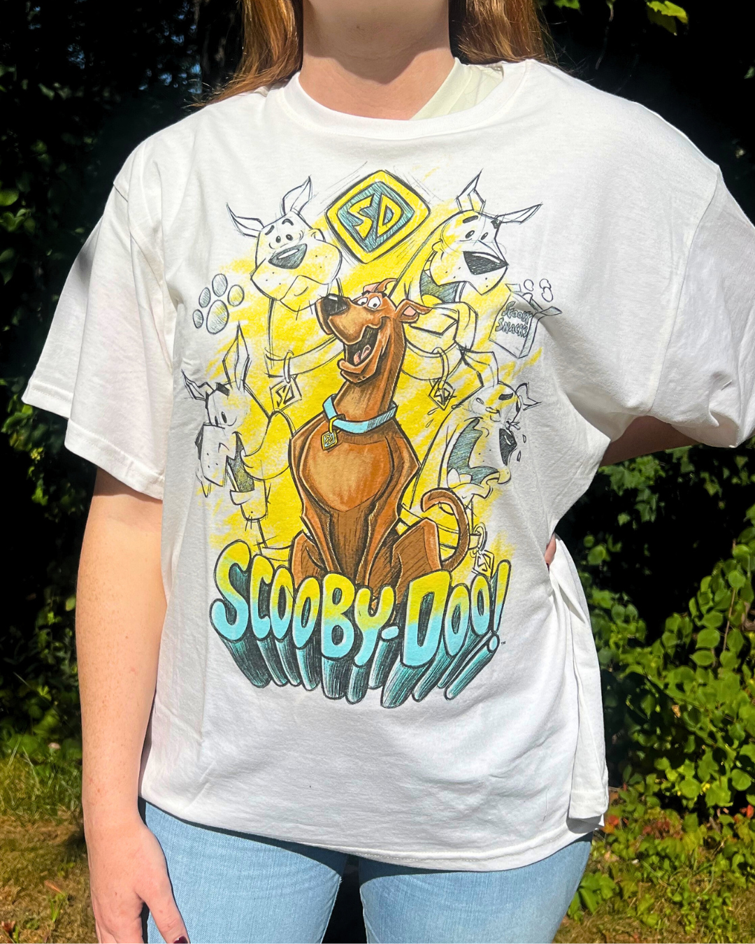 Scooby-Doo Sketch Oversize T-Shirt