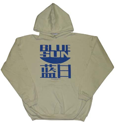 Serenity Blue Sun hoodies