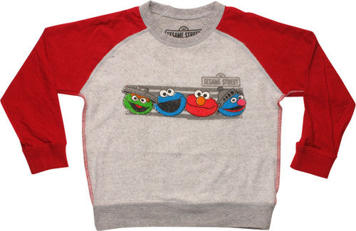 Sesame Street Faces Inside Out Toddler SweaT-Shirt
